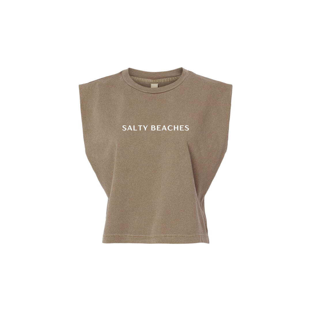 SALTY BEACHES ~ Muscle Tank