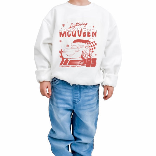 SNOWY MCQUEEN~ Crewneck